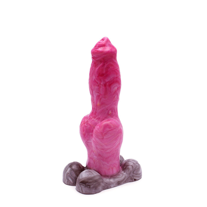Kiotos Monstar - Dildo Beast 43 - 22 x 7 cm - Rood/Wit/Zwart-Laced-up.nl