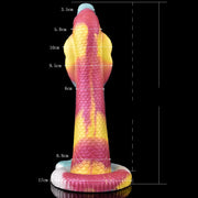 Kiotos Monstar Dildo Nr. 85 - Serpent - 39 cm - 10 cm - Multicolour-Laced-up.nl