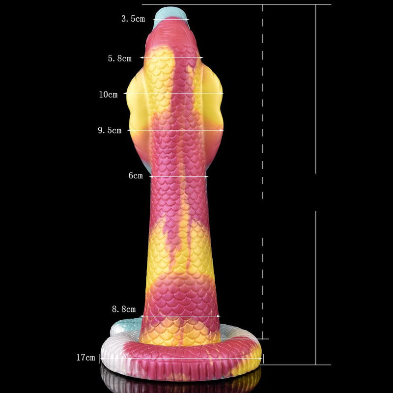 Kiotos Monstar Dildo Nr. 85 - Serpent - 39 cm - 10 cm - Multicolour-Laced-up.nl