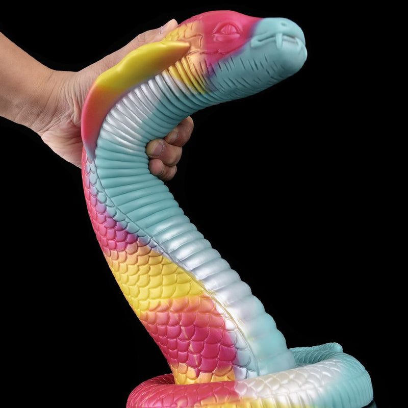 Kiotos Monstar Dildo Nr. 85 - Serpent - 39 cm - 10 cm - Multicolour-Laced-up.nl