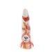 Kiotos Monstar - Fantasie Dildo Nr. 12 - 25.5 x 6 cm - Rood/Oranje/Wit-Erotiekvoordeel.nl