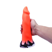 Kiotos Monstar - Dildo Beast No. 47 - Oranje/Zwart/Wit-Laced-up.nl