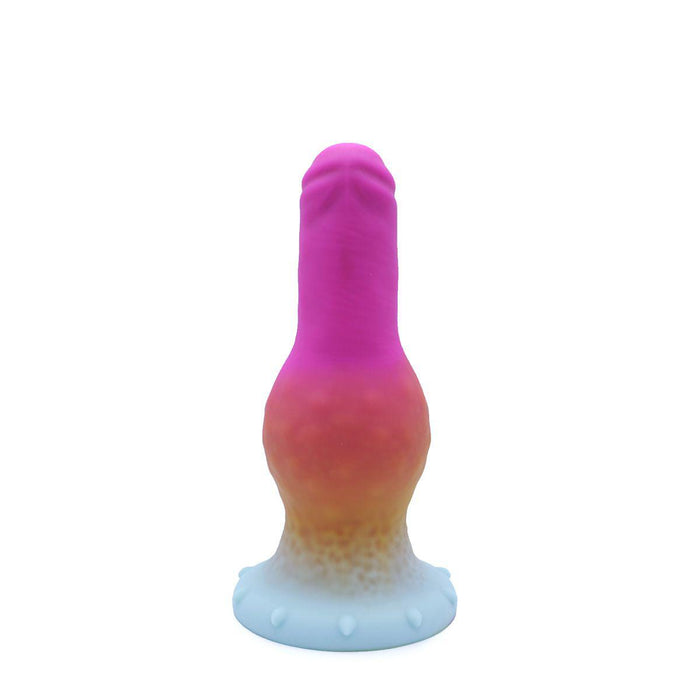Kiotos Monstar - Dildo Beast No. 48 - Roze/Wit/Geel-Laced-up.nl