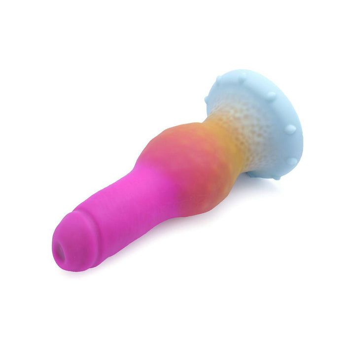 Kiotos Monstar - Dildo Beast No. 48 - Roze/Wit/Geel-Laced-up.nl