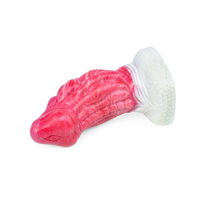 Kiotos Monstar Dildo Beast Nr. 78 Caraxes - Roze/Wit/Grijs-Laced-up.nl