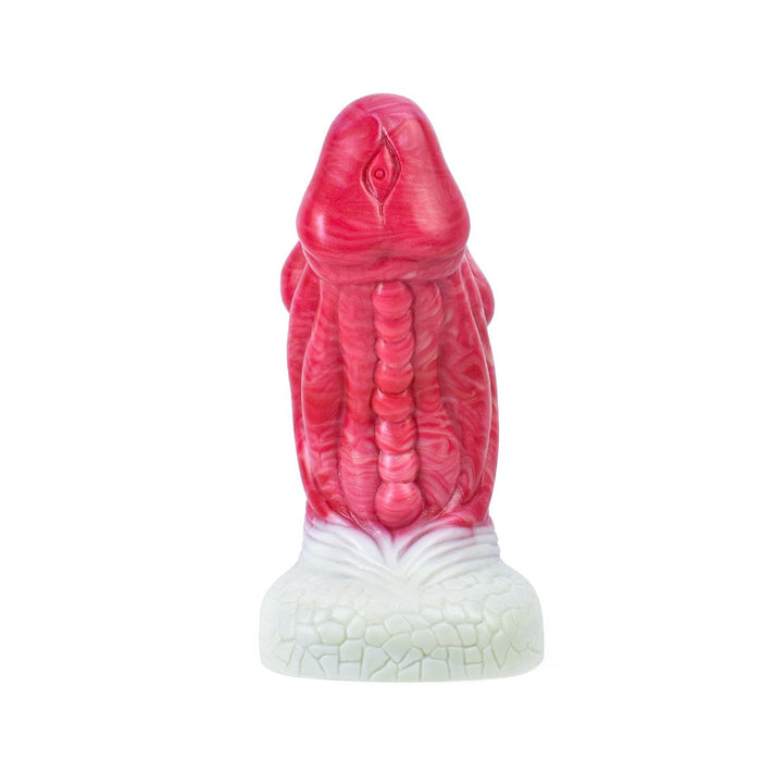 Kiotos Monstar Dildo Beast Nr. 78 Caraxes - Roze/Wit/Grijs-Laced-up.nl
