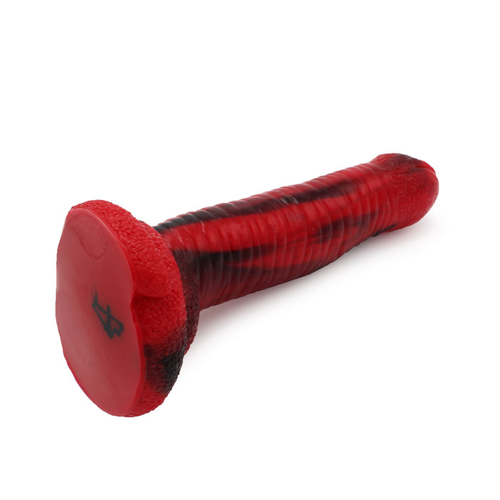 Kiotos Monstar - Dildo Beast Snake 13 - 23.5 x 5 cm - Rood-Laced-up.nl