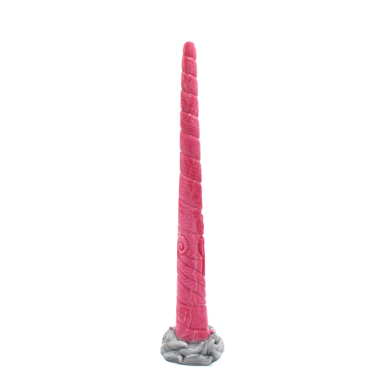 Kiotos Monstar - Fantasie Dildo Nr. 21 - Roze/Grijs/Wit-Erotiekvoordeel.nl