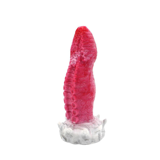Kiotos Monstar - Fantasie Dildo Nr. 22 - 21 x 6 cm - Roze/Grijs/Wit-Erotiekvoordeel.nl
