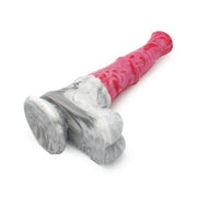 Kiotos Monstar - Fantasie Dildo Nr. 22 - 24,5 cm - Roze/Grijs/Wit-Erotiekvoordeel.nl