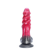 Kiotos Monstar - Fantasie Dildo Nr. 74 - Barnaby - Zwart/Rood-Erotiekvoordeel.nl