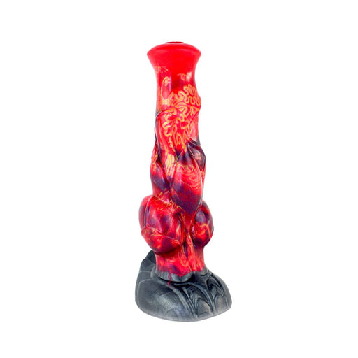Kiotos Monstar - Fantasie Dildo Nr. 75 - Drogon - Rood/Paars/Zwart-Erotiekvoordeel.nl