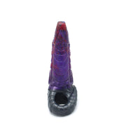 Kiotos Monstar - Fjörgyn - Penis Sleeve - Extra Omvang - Verdikkend - Paars/Zwart-Erotiekvoordeel.nl