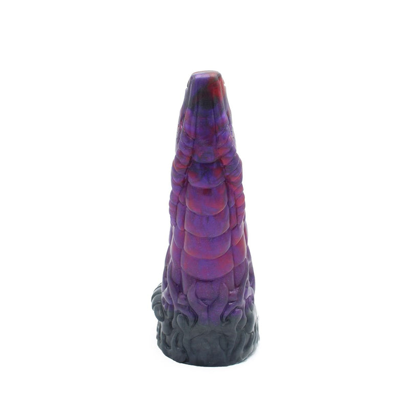 Kiotos Monstar - Fjörgyn - Penis Sleeve - Extra Omvang - Verdikkend - Paars/Zwart-Erotiekvoordeel.nl
