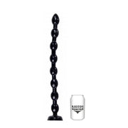 Kiotos Monstar - Mamba Beads - Dildo - Anaal Slang - 48 x 3,5 cm - Zwart-Laced-up.nl