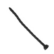 Kiotos Monstar - Snakespeare - Dildo - Anaal Slang- 46,5 x 2 cm - Zwart-Laced-up.nl