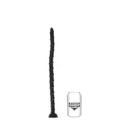 Kiotos Monstar - Snakespeare - Dildo - Anaal Slang- 46,5 x 2 cm - Zwart-Laced-up.nl