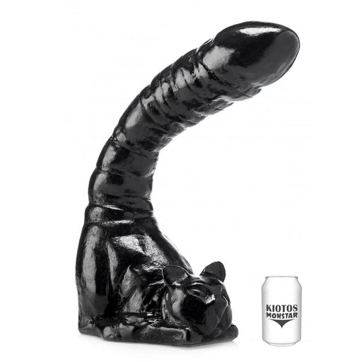 Kiotos Monstar - Tomkat - Dildo - 43 x 10 cm - Zwart-Laced-up.nl