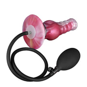 Kiotos Monstar - Vortexwing - Opblaasbare Dildo - Roze/Wit-Laced-up.nl