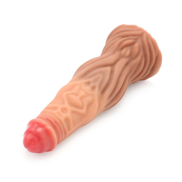 Kiotos Monstar - XXL Dildo Beast 29 HULK - 27.5 x 8.5 cm - Lichte Huidskleur-Laced-up.nl