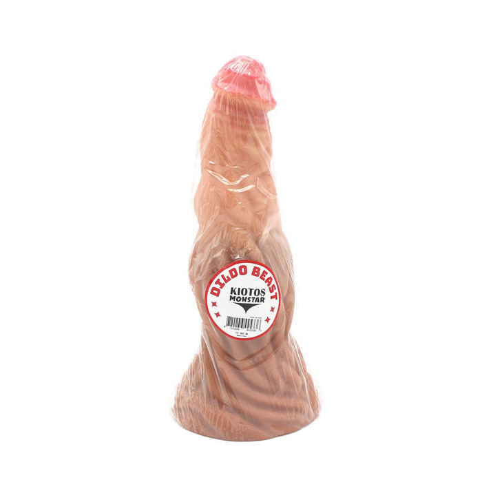 Kiotos Monstar - XXL Dildo Beast 29 HULK - 27.5 x 8.5 cm - Lichte Huidskleur-Laced-up.nl