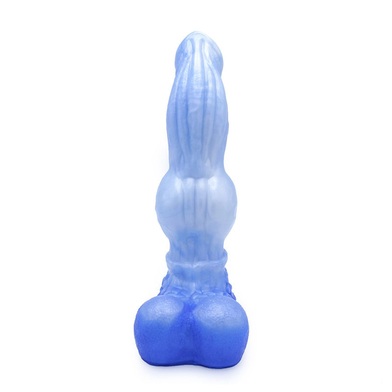 Kiotos Monstar - XXL Dildo Beast No. 57 Michel The Mastiff - Blauw/Wit-Laced-up.nl