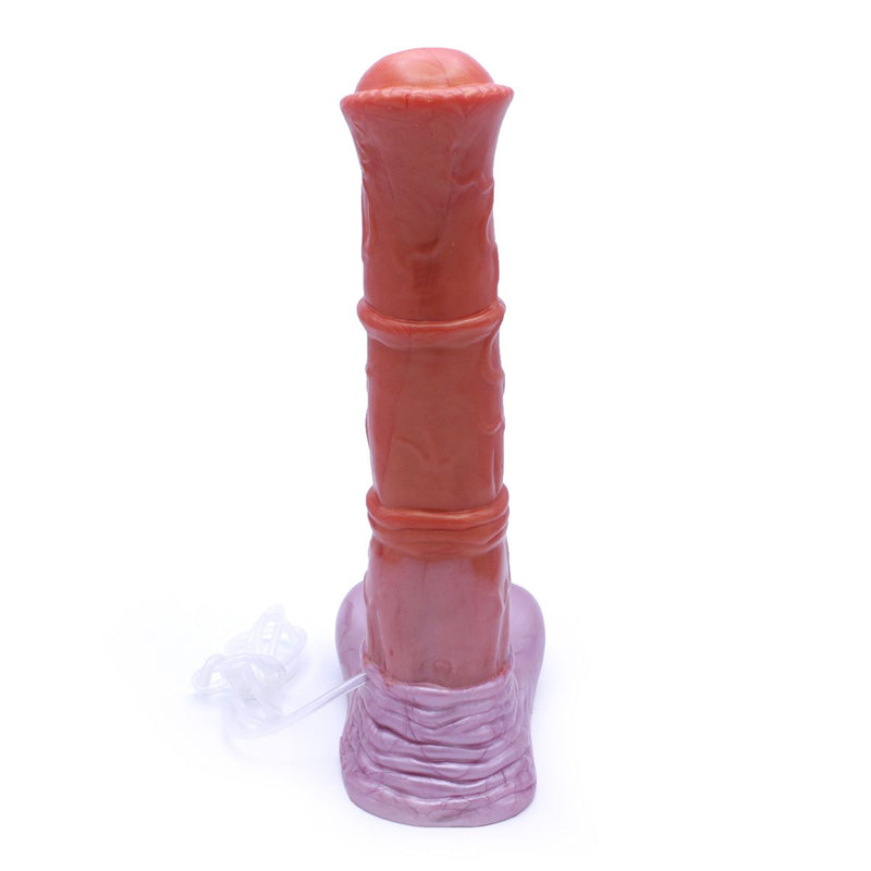 Kiotos Monstar - XXL Squirting Dildo Beast No. 58 Paolo the Pony - Rood/Wit-Laced-up.nl
