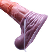 Kiotos Monstar - XXL Squirting Dildo Beast No. 58 Paolo the Pony - Rood/Wit-Laced-up.nl
