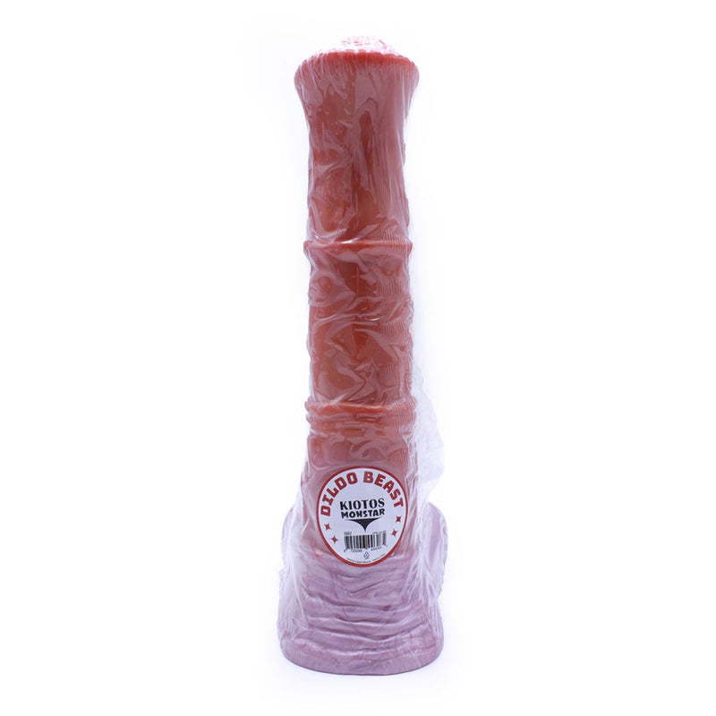 Kiotos Monstar - XXL Squirting Dildo Beast No. 58 Paolo the Pony - Rood/Wit-Laced-up.nl