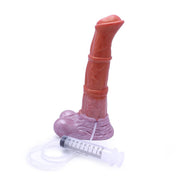 Kiotos Monstar - XXL Squirting Dildo Beast No. 58 Paolo the Pony - Rood/Wit-Laced-up.nl
