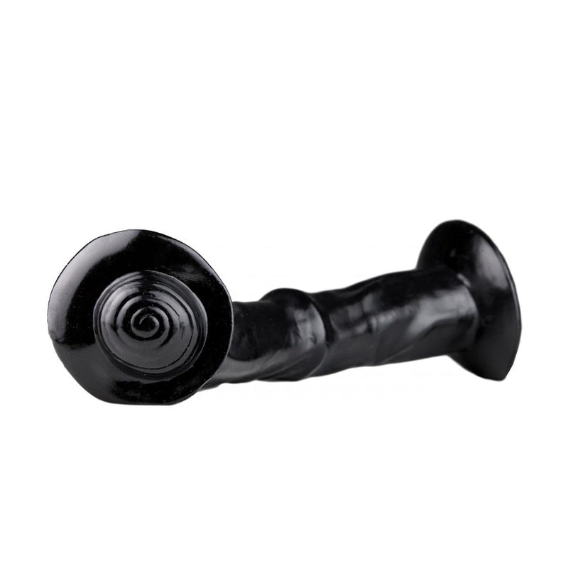 Kiotos Monstar - Zebrastorm - Dildo - 35 x 8,2 cm - Zwart-Laced-up.nl