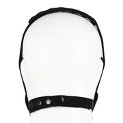 Kiotos - Neopreen Puppy Dog Gag/Mondmasker - Geel-Laced-up.nl