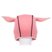 Kiotos - Neopreen Roze Varkentjes Masker/Hood-Laced-up.nl