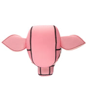 Kiotos - Neopreen Roze Varkentjes Masker/Hood-Laced-up.nl