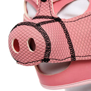 Kiotos - Neopreen Roze Varkentjes Masker/Hood-Laced-up.nl