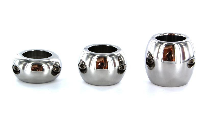 Kiotos - Ovaler Hodenspreizer aus Edelstahl, 60 mm breit - 790 Gramm - Laced-up.nl