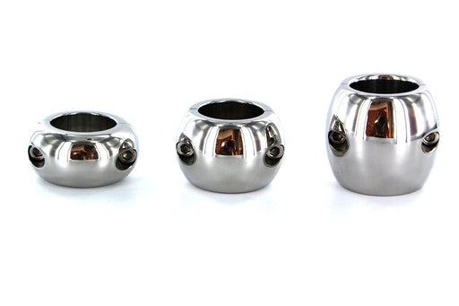 Kiotos - Ovaler Hodenspreizer aus Edelstahl, 60 mm breit - 790 Gramm - Laced-up.nl