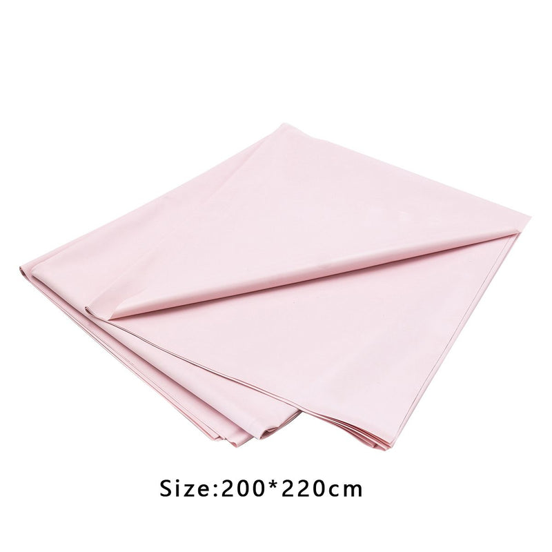 Kiotos - PVC Vinyl Beddenlaken - Roze-Laced-up.nl