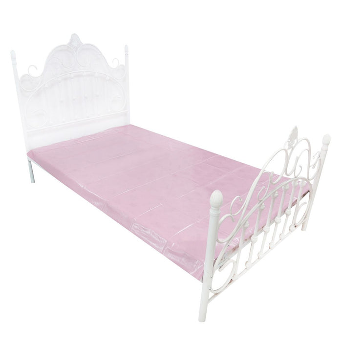 Kiotos - PVC Vinyl Beddenlaken - Roze-Laced-up.nl