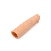 Kiotos - Penis Sleeve van 18.5 cm - Realistische sensatie - TPE - Lichte Huidskleur-Laced-up.nl