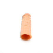Kiotos - Penis Sleeve van 18.5 cm - Realistische sensatie - TPE - Lichte Huidskleur-Laced-up.nl