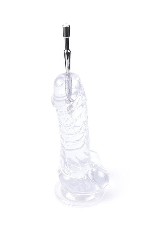 Kiotos - Varita para pene con cristal Swarovski transparente-Erotiekvoordeel.nl