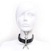 Kiotos - Posture Collar Met Verstelbare Dubbele Nekpinnen-Erotiekvoordeel.nl