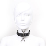Kiotos - Posture Collar Met Verstelbare Dubbele Nekpinnen-Erotiekvoordeel.nl
