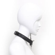 Kiotos - Posture Collar Met Verstelbare Dubbele Nekpinnen-Erotiekvoordeel.nl