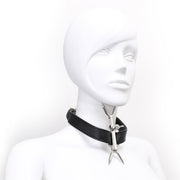 Kiotos - Posture Collar Met Verstelbare Dubbele Nekpinnen-Erotiekvoordeel.nl