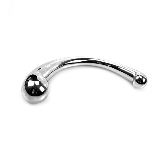 Kiotos - Pure RVS Dildo Curved - Zilver-Erotiekvoordeel.nl