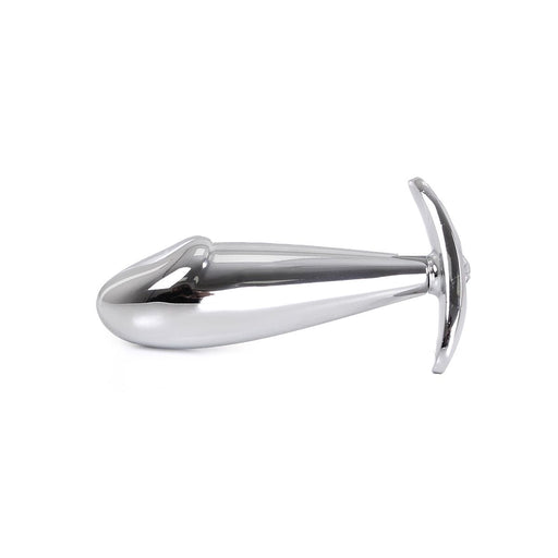 Kiotos - RVS Buttplug Met ribbel Voor prostaat stimulatie En Handvat-Erotiekvoordeel.nl