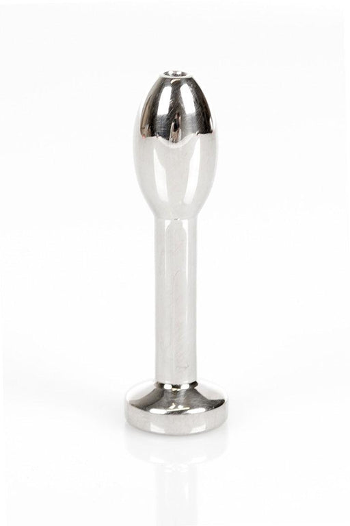 Kiotos - Plug peneano de acero inoxidable con forma de gota y diseño hueco-Erotiekvoordeel.nl