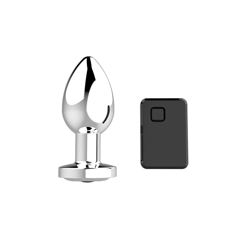 Kiotos - RVS Vibrerende Buttplug Met Afstandsbediening-Laced-up.nl